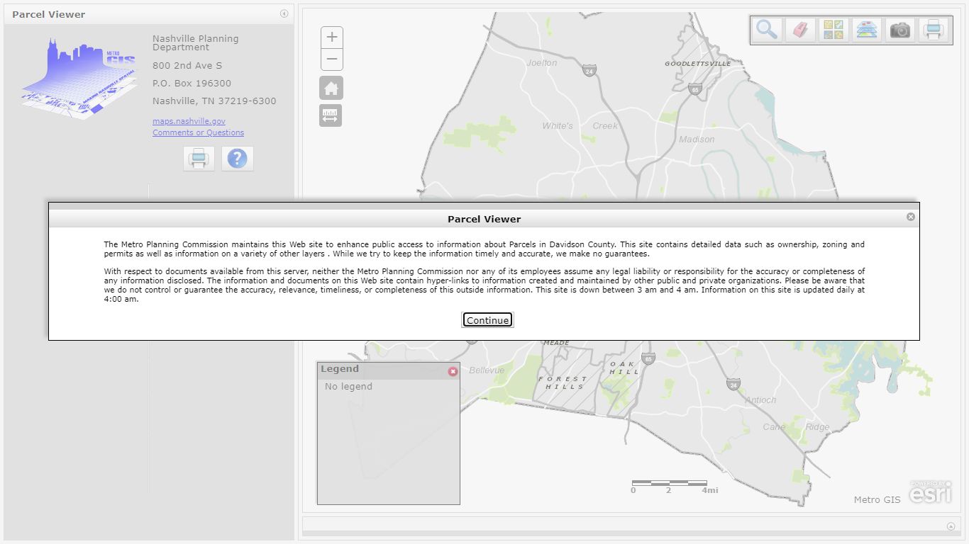 Parcel Viewer - Nashville.gov